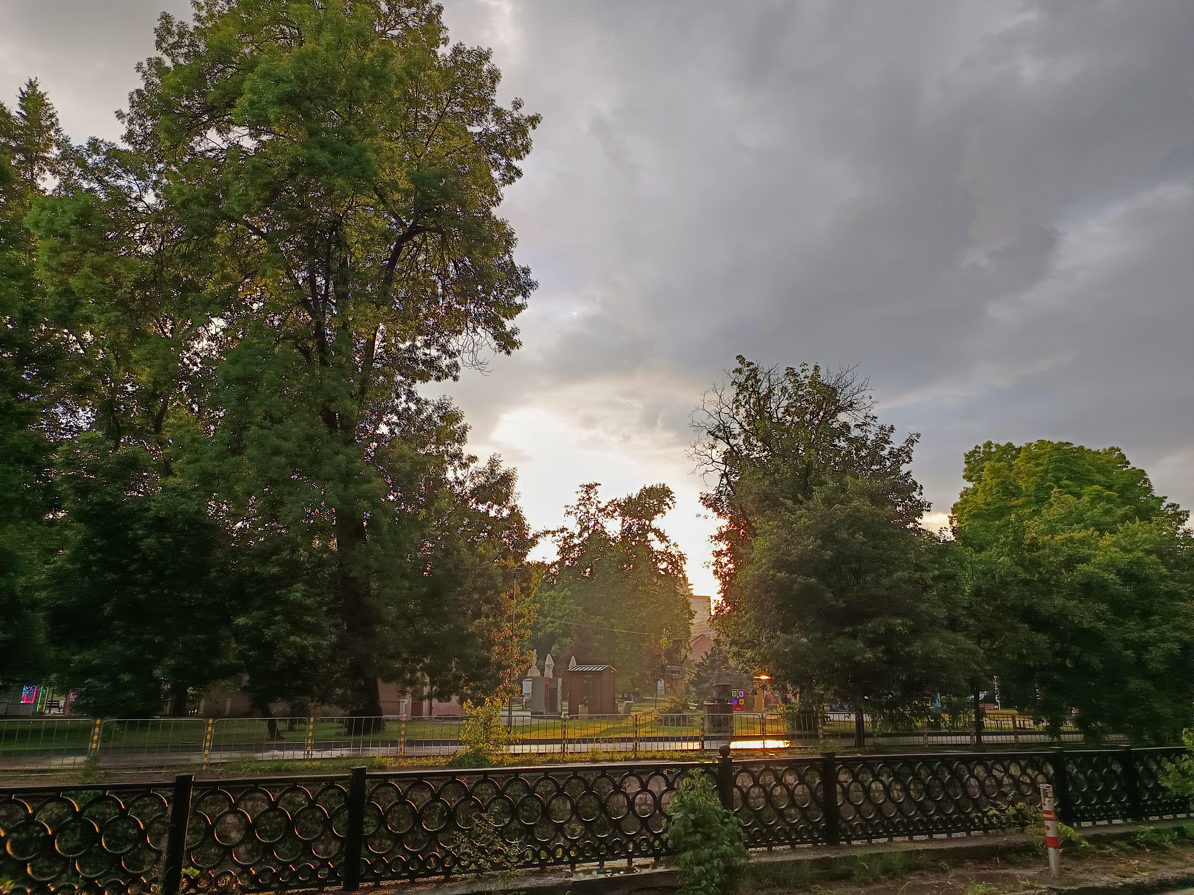Pleven after a storm